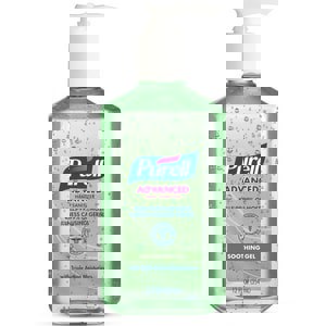 Advanced Hand Sanitizer Soothing Gel, 12 oz Pump Bottle, Fresh Scent, 12/Carton